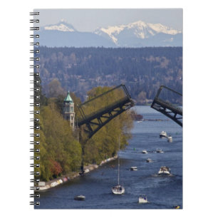 Montlake Brücken-und Kaskaden-Berge Notizblock
