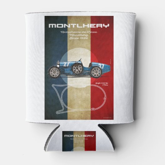 Montlhery Vintage Dosenkühler (Vorderseite)