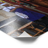 Montmartre Amelie Cafe des 2 Moulins Paris Fotodruck (Ecke)