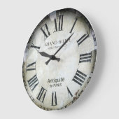 Montmartre Clock Große Wanduhr (Winkel)