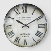 Montmartre Clock Große Wanduhr (Vorderseite)