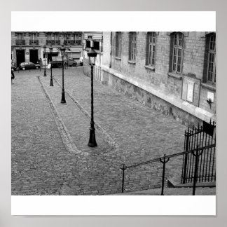 Montmartre Courtyard Poster