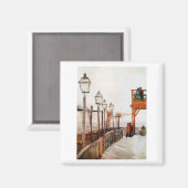 Montmartre (F272) Van Gogh Fine Art Magnet (Vorderseite/Rückseite)