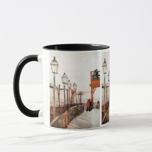 Montmartre (F272) Van Gogh Fine Art Tasse (Links)