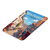 Montmartre Frankreich Magnet (Linke Seite)