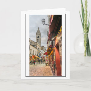 Montmartre-Grußkarte Karte
