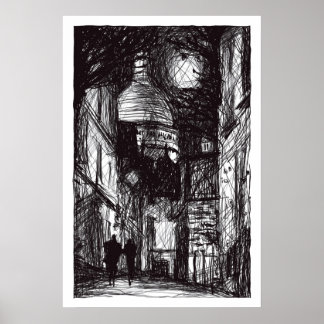Montmartre I Poster