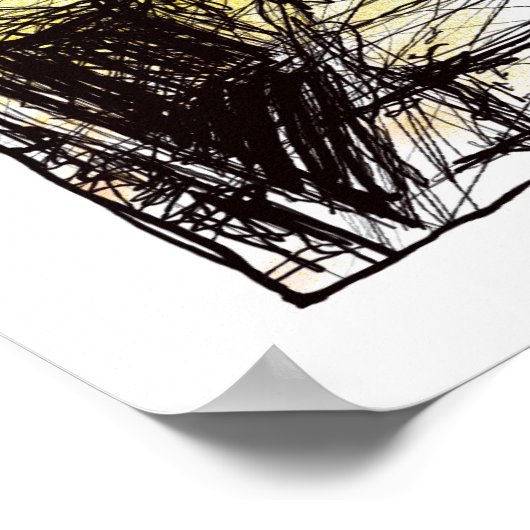 Montmartre II Poster (Ecke)