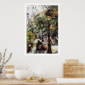Montmartre II Poster (Küche)