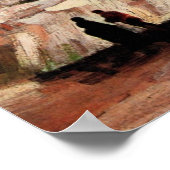 Montmartre mit Steinbruch von Vincent van Gogh Poster (Ecke)