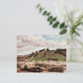 Montmartre mit Steinbruch von Vincent van Gogh Postkarte (Stehend Vorderseite)