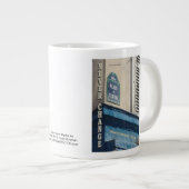 "Montmartre nie ändern" Jumbo-Tasse (Vorderseite Rechts)