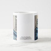 "Montmartre nie ändern" Jumbo-Tasse (Vorderseite)