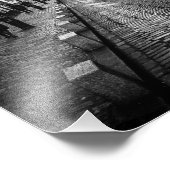 Montmartre Paris B & W - Fotodruck (Ecke)