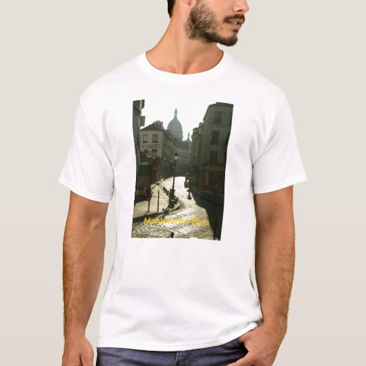 Montmartre Paris T-Shirt (Vorderseite)