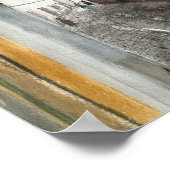 MONTMARTRE, PARIS, WASSERFARBE POSTER (Ecke)