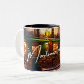 Montmartre, Paris Zwei-Tone-Tasse Zweifarbige Tasse (Vorderseite Links)