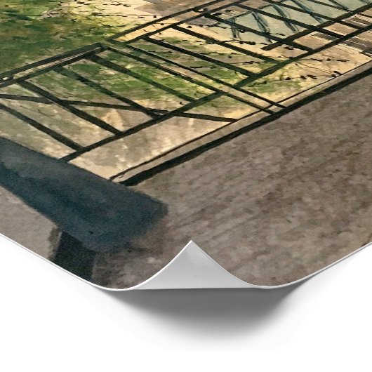 ‚Montmartre‘ Poster (Ecke)