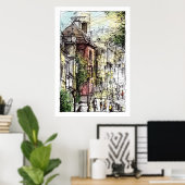 Montmartre Poster (Heimbüro)