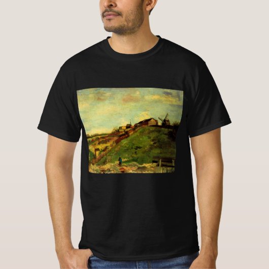 Montmartre: Steinbruch, die Mills von Vincent van T-Shirt (Vorderseite)
