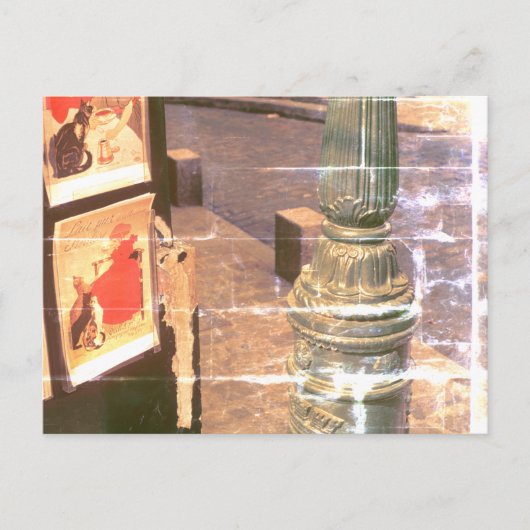 Montmartre, Toulouse-Lautrec Postkarte (Vorderseite)