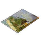 Montmartre Weg mit Sonnenblumen von Van Gogh. Notizblock (Linke Seite)