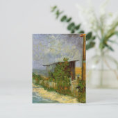 Montmartre Weg und Sonnenblumen von Vincent van Go (Stehend Vorderseite)