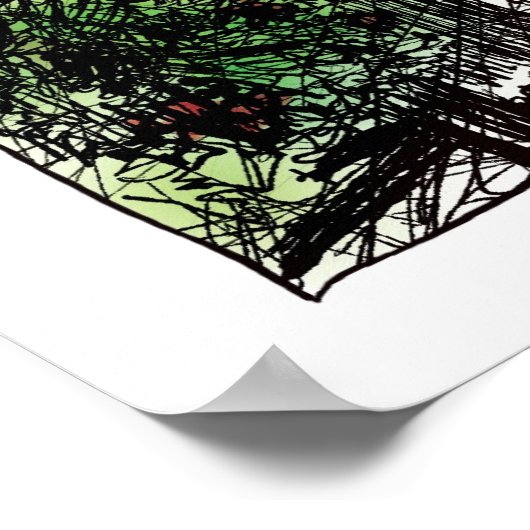 Montmartre XI Poster (Ecke)