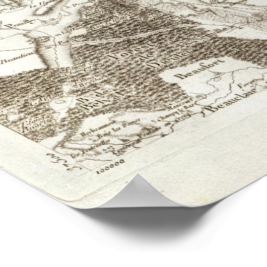 Montmedy, Longwy, Bouillon Poster (Ecke)