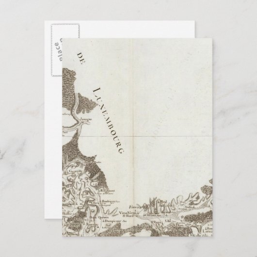 Montmedy, Longwy, Bouillon Postkarte (Vorne/Hinten)