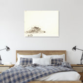 Montmelian Leinwanddruck (Insitu (Schlafzimmer))