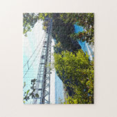 Montmorency Cascade Falls Quebec. Puzzle (Vertikal)