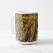 Montmorency Falls Canada stilisiert Kaffeetasse (Vorderseite Links)