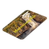 Montmorency Falls Canada stilisiert Magnet (Linke Seite)