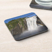 Montmorency Falls in der Nähe von Quebec City. Untersetzer (Linke Seite)