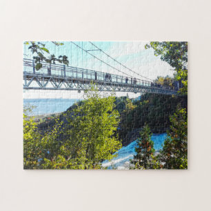 Montmorency-Wasserfall in Quebec. Puzzle