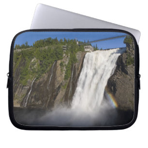 Montmorency-Wasserfälle in der Nähe von Quebec Cit Laptopschutzhülle