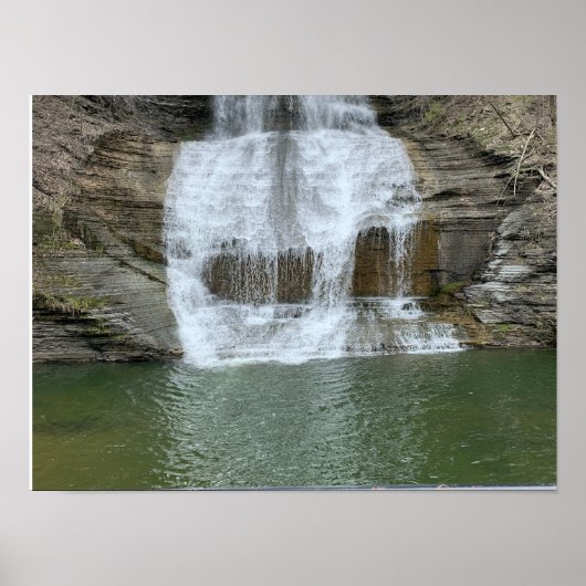 Montour Falls Finger Lakes New York Poster (Vorne)