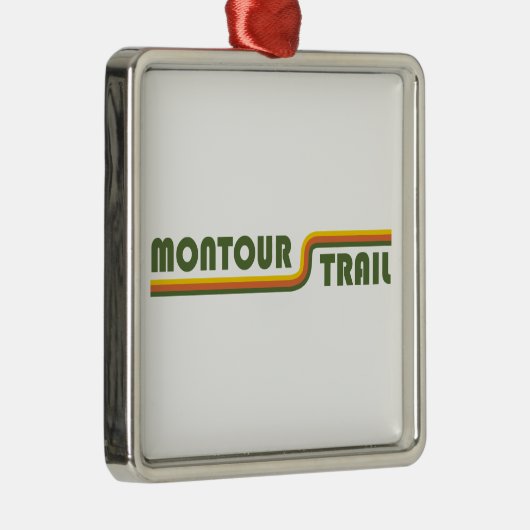 Montour Trail Ornament Aus Metall (Rechts)