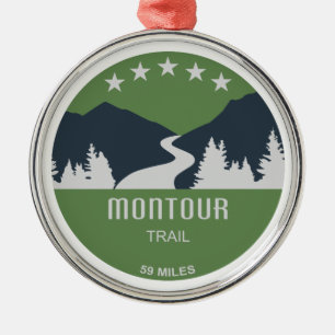 Montour Trail Ornament Aus Metall