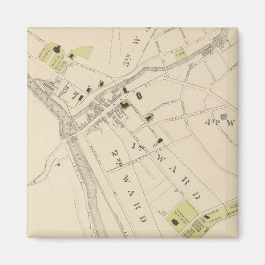 Montpelier und St Albans Magnet (Vorne)