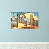 Montpelier, Vermont - Große Briefszenen Leinwanddruck (Insitu (Holzboden))