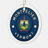 Montpelier Vermont Keramik Ornament (Links)