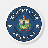 Montpelier Vermont Magnet (Vorne)
