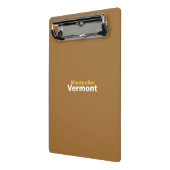 Montpelier, Vermont Mini Clipboard Klemmbrett (Gewinkelt2)