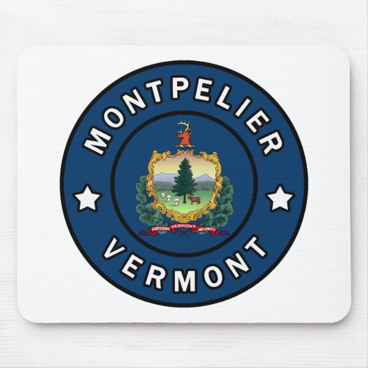Montpelier Vermont Mousepad (Vorne)