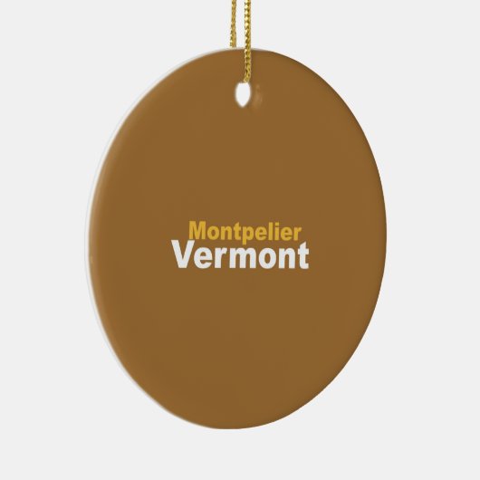 Montpelier, Vermont Ornament (Rechts)