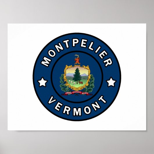 Montpelier Vermont Poster (Vorne)