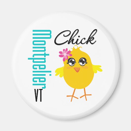 Montpelier VT Chick Magnet (Vorne)