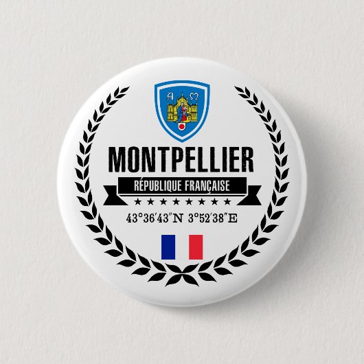 Montpellier Button (Vorderseite)